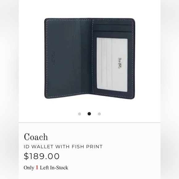 Brand New Coach Travel Set – Wallet, Passport Case, & toiletries bag - Picture 16 of 16